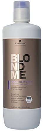 Schwarzkopf blondme Cool Blondes Shampoo 1000ml (kalt)