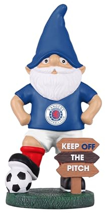 FOCO Offizielles Lizenzprodukt Rangers FC Rasen‑Betreten‑Verbot‑Gnom