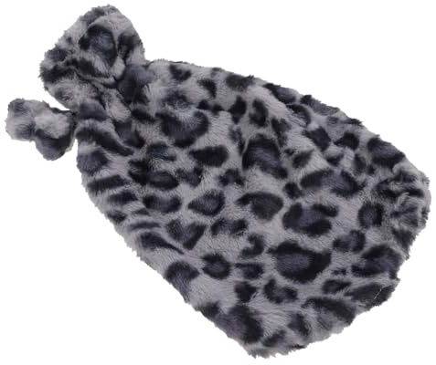 CIYODO Copertura Protettiva per Borsa Acqua Calda in Morbido Peluche Fodera Rimovibile e Lavabile Protezione Antiscottatura per Sacchetto Acqua Calda Domestico Adatta per Uso Quotidiano