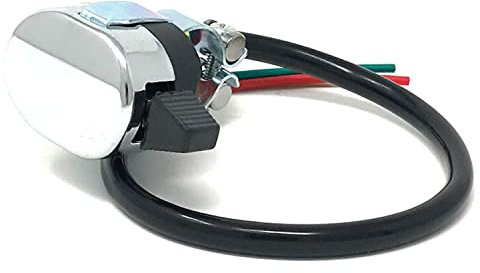 Motorrad Blinker Schalter Chrom für 22mm 7/8 Lenker