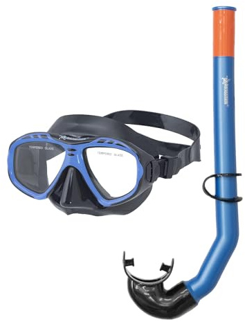 ABYSSTAR 24247bl Gafas y máscaras de Buceo, Unisex Adulto, Azul (Blue), SR