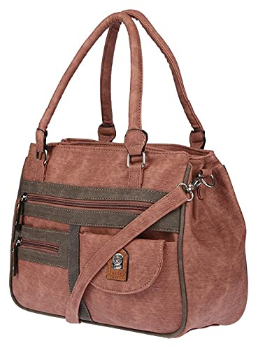 Christian Wippermann Grand sac à bandoulière pour femme à l’aspect cuir