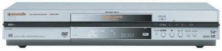 Panasonic DMR-E80H Progressive-Scan DVD Player/Recorder with Hard Drive , Silver (Renewed)