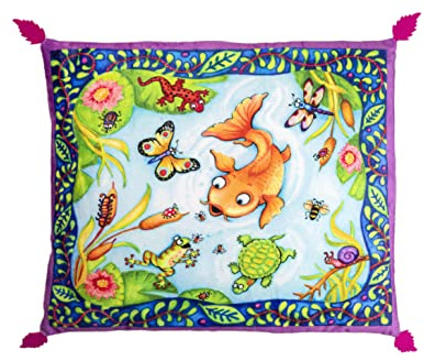 FUZZU Sweet Spot Kitty Carpet with Catnip (Lily Pad)