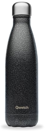 Qwetch - Bouteille Isotherme Originals ROC 500ml Revêtement Anti-Rayures Ultra Résistant - 24h Froid / 12h Chaud - Étanche, Lavable au Lave-Vaisselle - Gourde Inox Durable pour Sport, Bureau, Voyage