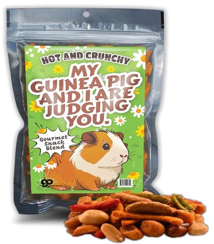 Premium Guinea Pig and I Approved Trail Mix Healthy Blend of Veggies, Fruits & Grains Tasty, Nutrient-Rich Snack for Pet Rodents and Owners Chew-tastic Delight