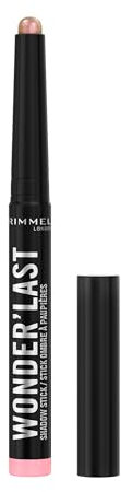 Rimmel Wonder'Last Shadow Stick, 006 Mermaid Blush, Easy To Apply, One Swipe Eyeshadow, Lasts All Day, Ultra-Creamy Formula, Buildable, Smudgeproof, Vegan