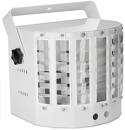 YQVEOT Luces Discoteca LED, Luces de DJ, Luces de Discoteca for Escenario, proyector de 30 W, luz activada por Sonido, Fiesta controlada por, Boda, decoración de Navidad, Lighti(Bianco)