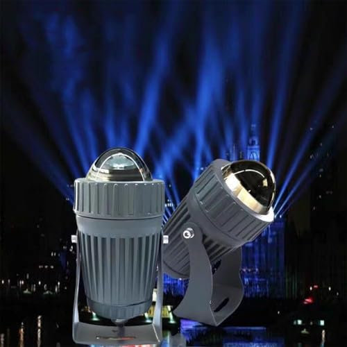 Faretto A Fascio LED Luci - Illuminazione Con Angolo Di Fascio Regolabile, Proiettore A Fascio Stretto Da 10 W, Luce Rotante Per Esterni, Illuminazione Impermeabile IP65, Illuminazione Notturna Per Ed
