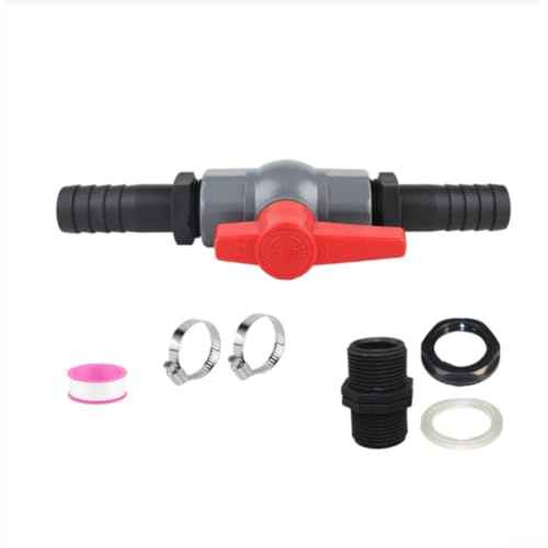 Kugelhahn mit integrierter Schlauchkupplung für PVC-basierte Poolzirkulations- und Tropfbewässerungsanlagen (32mm)