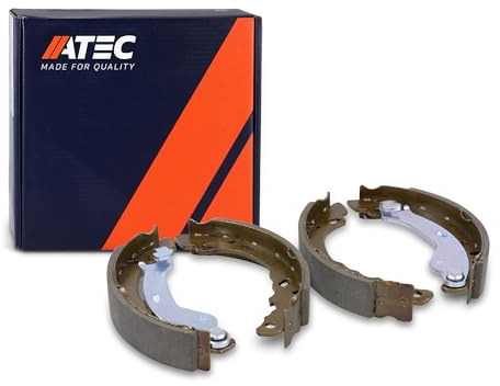 ATEC Germany Bremsbackensatz Trommelbremse Kompatibel mit: FIAT 500, 500 C, PANDA, PANDA Kasten/Schrägheck, FORD KA
