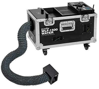 EUROLITE WLF-1500 Water Low Fog PRO | DMX-Maschine im robusten Case verbaut erzeugt Bodennebel auf Wasserbasis