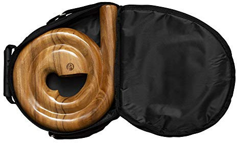 Australian Treasures - DIDGERIDOOTASCHE FÜR SPIRAL TRAVEL DIDGERIDOO - Nylon Didgeridoo Tasche für Holzspiraldidgeridoo. Verstellbarer Schultergurt