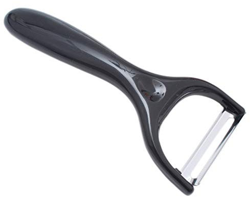 Pelador de Patatas y Verduras,Pelapatatas Profesional,Cortadora Peeler en Forma de Y,Pelador de plástico, Negro