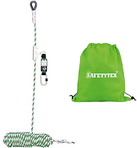 Safetytex Auffanggurt Haltegurt Fallschutz Bandfalldämpfer Set Beutel