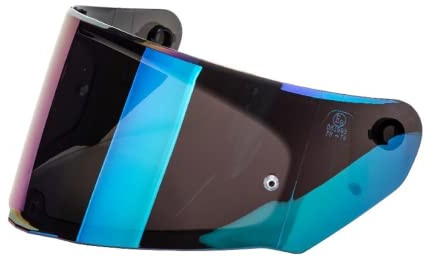 Viviance Visière de casque de moto intégral visière de casque de motocross visière de lunettes compatible avec FF800 FF320 FF328 FF353 - coloré