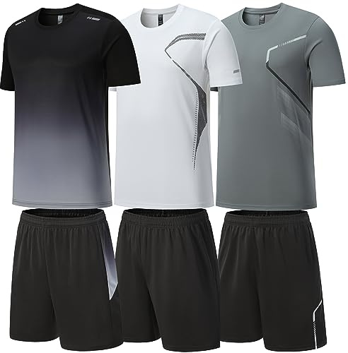 BOOMCOOL Herren 6801 6802 6803 Shorts-Set (6er Pack)