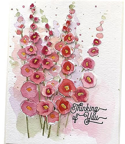 IOSPKKIO® Pflaumenblüten-Stanzformen, Feiertags-DIY-Dekorationsstanzform, Metallform-Stanzformen, Scrapbooking, Stanzformen für die Kartenherstellung, Schnittschablonen für DIY