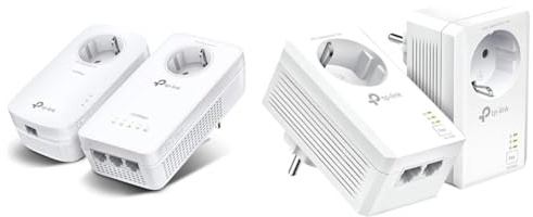 TP-Link WLAN Powerline Adapter Set TL-WPA8631P KIT & TL-PA7027P KIT Powerline Netzwerkadapter