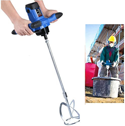 Handheld-tragbarer Paddelmischer, 6-Geschwindigkeits-justierbarer, elektrischer Mischer für Beton Zement Mörtel Grouting Slurry Mörtel Paddel Mixer