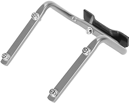 Alomejor Fahrradsattel-Aluminium-Wasserflaschen-Adapterhalter für Straßenradfahren | Leichter, Oxidationsbeständiger Doppelflaschenhalter für Outdoor-Enthusiasten | Anwendbare Szene: