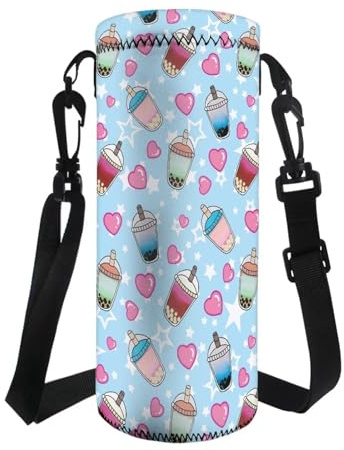 COEQINE Sac fourre-tout isotherme pour bouteille d'eau - Pour femme et enfant - Grande capacité - Portable - 1,5 l