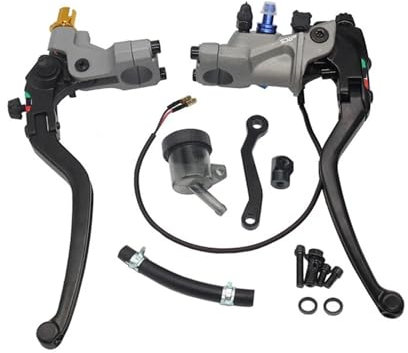 Bremskupplungshebel Motorrad Hebel Bremse Kupplung 7/8 Zoll Universal Geschmiedet Aluminium Hydraulische Hauptzylinder Für Yam&aha Für Aprilia