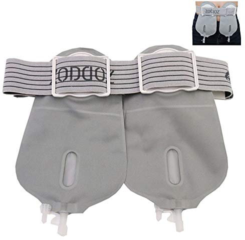 Colostomy Care Bladder Full Cut Waist Side Harnstomataschengürtel - Doppelseitiger täglicher Gebrauch Drainagebeutel - Keine Notwendigkeit zu kleben - 1 Set