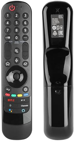 MR21GA magisk röstfjärrkontroll kompatibel med LG 4K Ultra HD OLED TV AN-MR21GC CX/BX/GX/WX-serien 43NANO75UPA 50NANO75UPA 50NANO75UPA 50NANO77ZPA ersättning kontroller