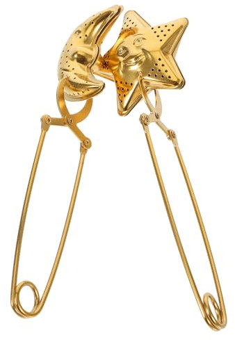 MAGICLULU 2piezas Colador De Té Con Pinza Para Té Filtro De Acero Inoxidable De Bola Infusor De De Sueltas Para Infusionar Taza