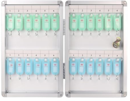 YsXoWiui Organizador de Llaves Montado en La Pared para Almacenamiento de Llaves