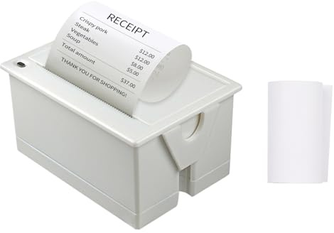 Mini-Thermodrucker-Modul, 58 mm, für POS, Quittung, Ticket, Barcode-Drucker, unterstützt ESC/POS-Druckbefehl mit USB/RS232/TTL-Schnittstelle