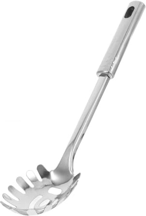 GALPADA Cucharón de Pasta Inoxidable Servidor para Espaguetis y Fideos Diseño Ergonómico y Acabado Utensilio de Cocina para y Huevos