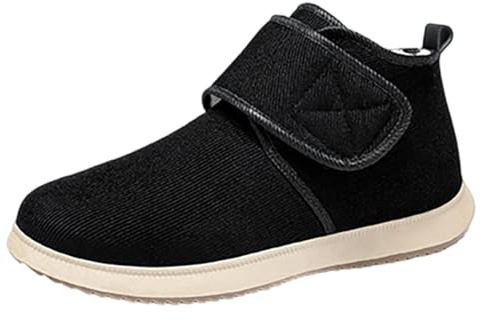 Generisch Winterschuhe Warm Diabetiker Schuhe Warm Geschwollene Füße Orthopädischer Senioren Hausschuhe Geschwollene Breite Füße Therapieschuhe Rehaschuhe Herrenstiefel