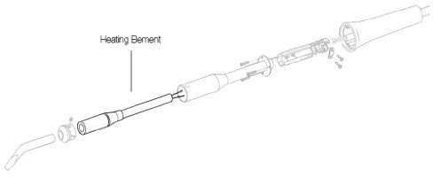 0502849 RESISTENCIA SOLDADOR SENIOR JBC 50S