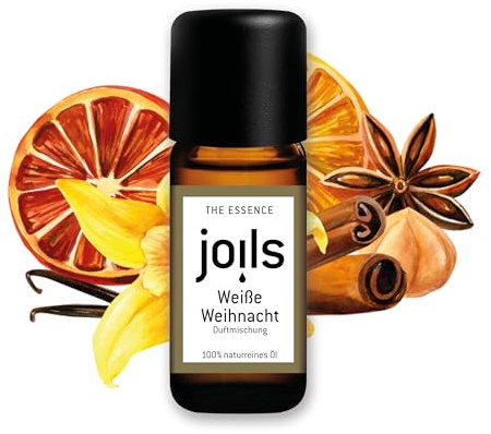 JOILS® Duftöl WEIßE WEIHNACHT, naturrein 10ml, 100% naturreines ätherisches Öl
