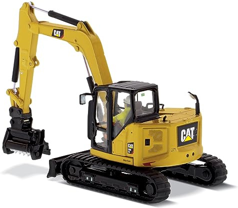 Diecast Masters 85592 - Caterpillar Midibagger 309 CR Mini Hex, échelle 1:50, env. 11,9 x 4,9 x 5,2 cm, à partir de 14 Ans, Jaune