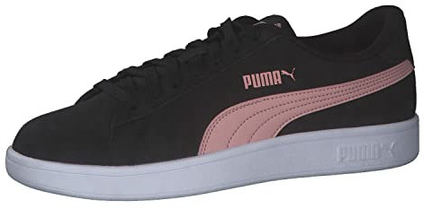 PUMA Mixte Smash v2 Buck Baskets, Black-Bridal Rose White, 38 EU