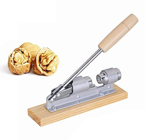 Xrten Cascanueces Maquina Profesional Casador Manual de Cascanueces Herramienta de Apertura Partidor de Nuez de Madera Manual