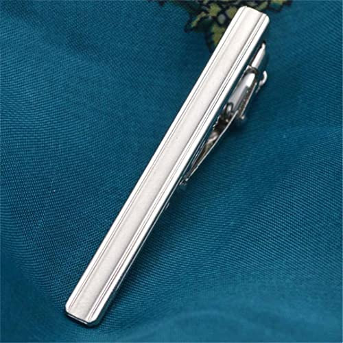 Suwequest Neue Krawattenklammern Herren Krawattenhalter Kristall Hemden Krawattennadel für Hochzeit Gold Krawattennadel Mann Zubehör B8