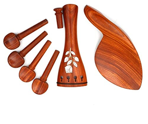 Streichinstrumente Teile 4/4 Saitenhalter Für Violine Feinstimmer Geigenwirbel Kinnhalter Geigenteile Kesseleinlage Geigenzubehör