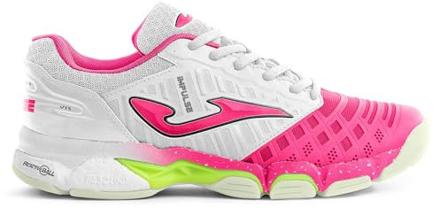 Joma Serie Impulse Lady, Scarpe Pallavolo Donna, Bianco, 38 EU, Bianco, 38 EU