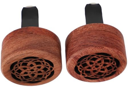 Gatuida Holz Diffusor Auto Aromatherapie Duftspender Ätherische Öle Diffusor Mit Elegantem Design Passend Für Auto Und Schlafzimmer Natürliche Holzoptik Luftreinigendes Zubehör