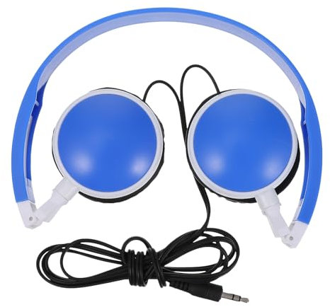 Casque pour Enfant, écouteurs pour Enfants, Filaire Casques Audio pour Adolescents, Pliables et Réglables Casque pour l'Ecole, Le Voyage, Compatibles avec Les Téléphones Portables, Tablettes, PC