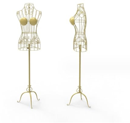 Démontable Mannequin Femme Adulte Buste De Couture Robes De Mariée Cintre Pour Mannequin Fer À Repasser Support Pour Mannequin Photographie Corps Entier Modèle De Vêtement Humain Présentoir De Robes D