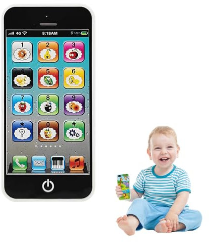 Smart Kids' Mobile Phone Toy for Toddler Boys and Girls Aged 6-12 Months with Learning Features