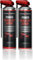 2x Druckluftspray für Elektronikreinigung - Druckluftreiniger - Air Duster mit 100mm Verlängerung - Compressed Air Dose - Effiziente Staubentfernung für PC, Tastatur, Kamera, Auto etc.