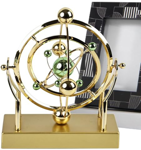 Générique Machine de Mouvement perpétuel, Mouvement perpétuel,Toys de Bureau de Balle de Mouvement Scientifique - Ornement de Bureau en Sciences de l'éducation, Newton Swing Ball Gadget pour Adultes