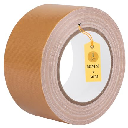 Supaway 1 Rolle Panzertape 60mm x 30m Braun Wasserfest Profi Extra