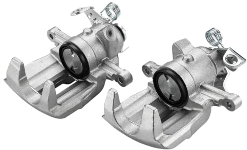 2x Bremssattel Bremszang Hinten Links Rechtss Kompatibel mit VW Multivan V VI Transporter V VI T5 T6 Bus/Kasten 7H0615423A 7H0615424A